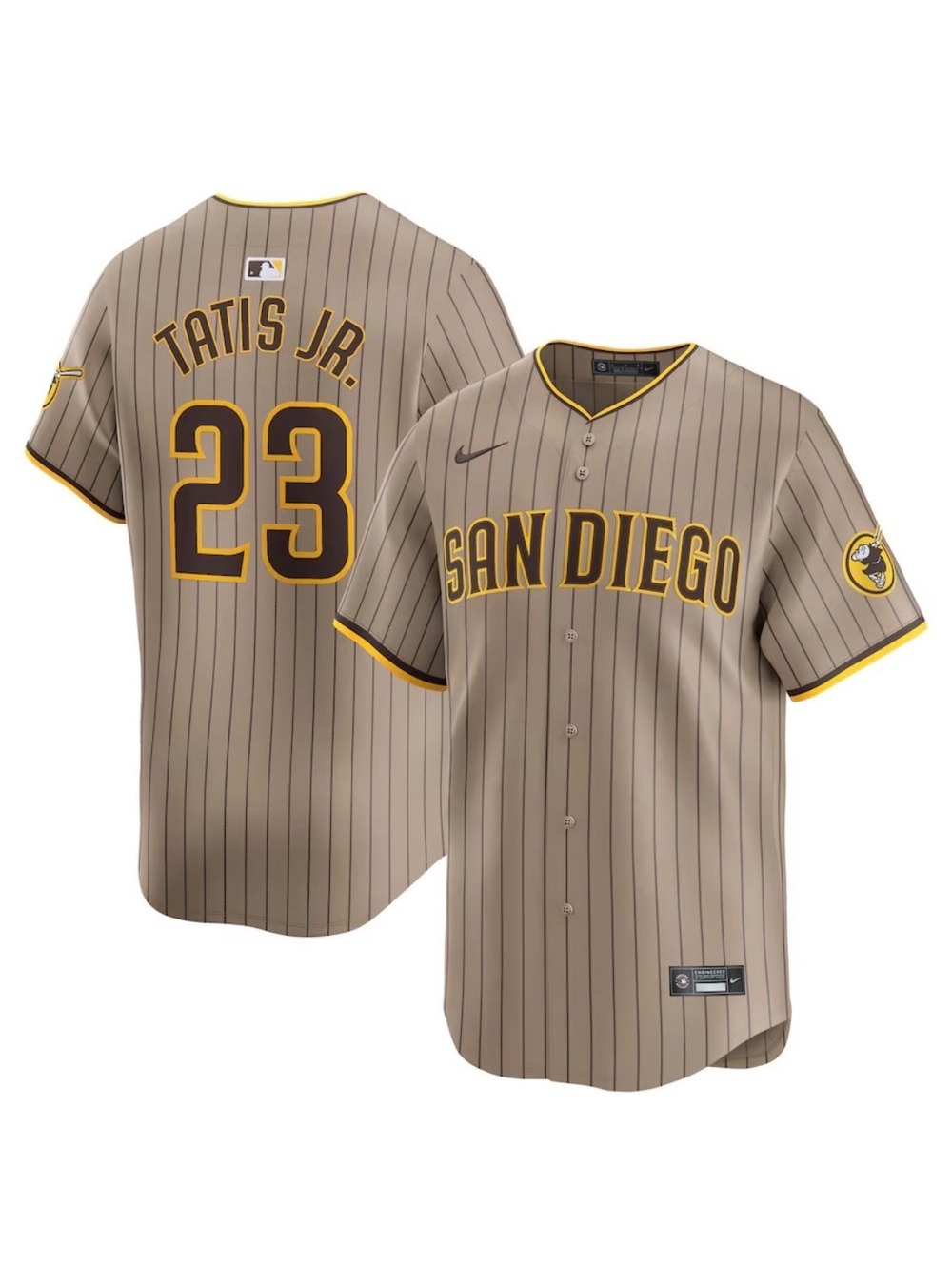 NWT Men's Nike Tatis Jr. SD Padres Alternate Limited Player Jersey size 56